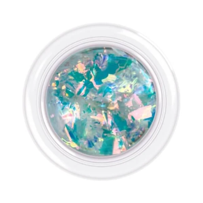 Yuki flakes for nail design, shade No.02, 0,1 g - Kodi Professional