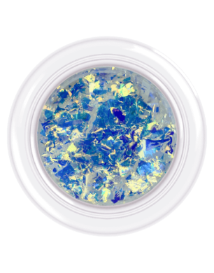 Yuki flakes for nail design, shade No.04, 0,1 g