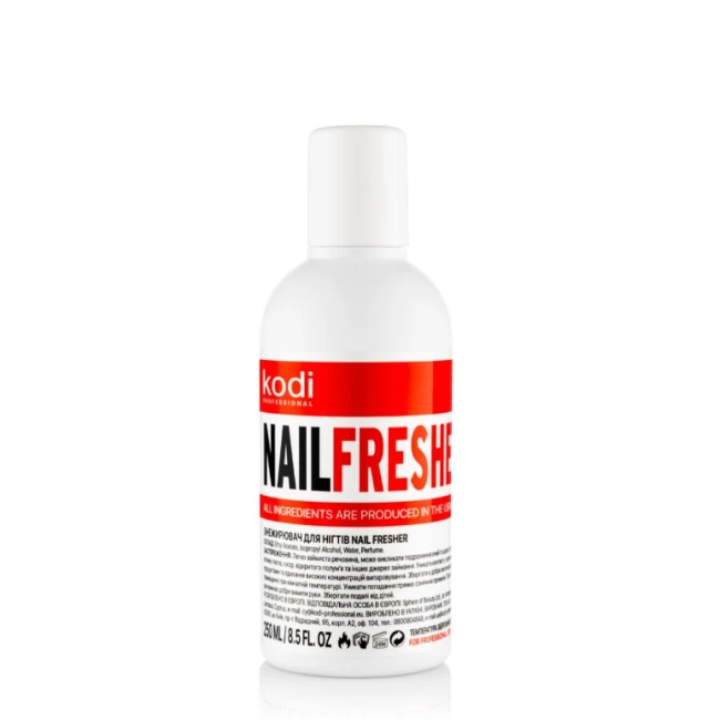 Degreaser for nails Nail Fresher, 250 ml - Kodi Professional