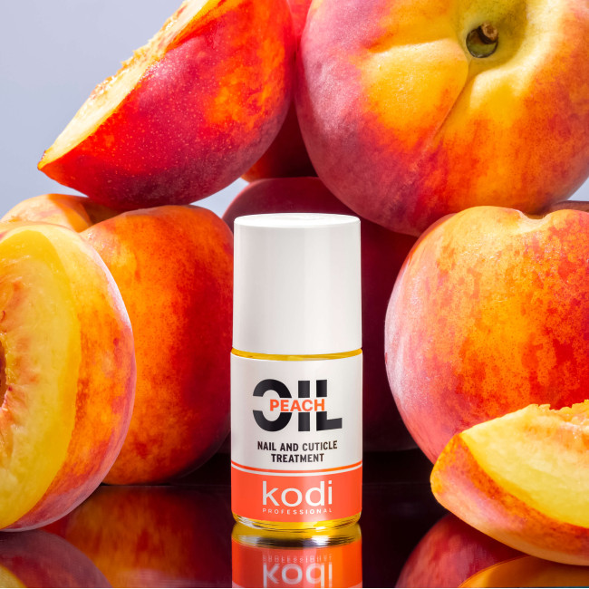 Cuticle Oil "Peach", 15 ml. - Kodi Professional