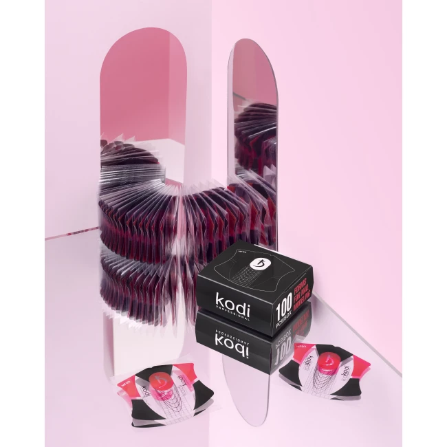 Set of Forms for Nail Modeling MF03 (100 pcs) - Kodi Professional