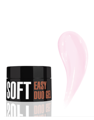 Профессиональная акрилово-гелевая система Easy Duo Gel Soft (цвет: Pastel 04), 20 г