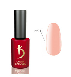 Cover Base Gel № 01 (камуфлирующее базовое покрытие), 7мл