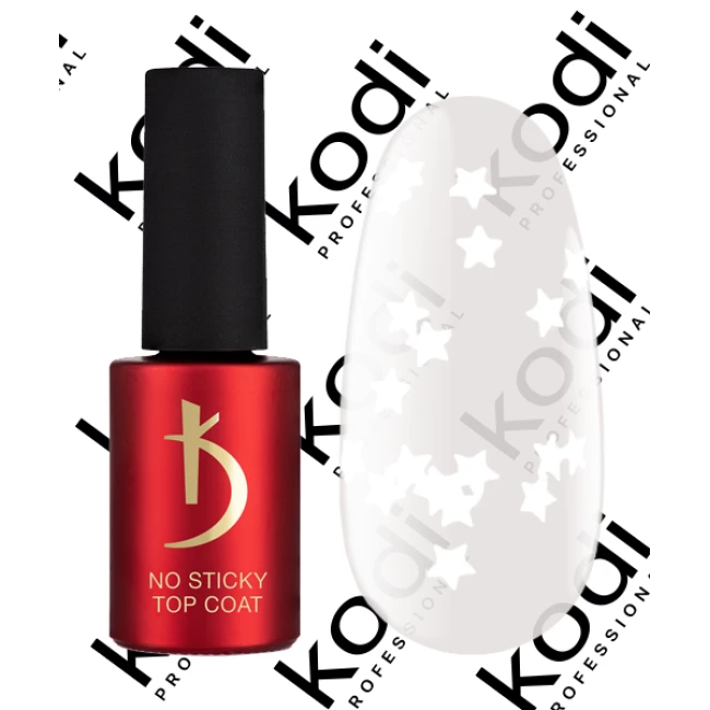 No Sticky Top Coat Kodi professional Art 17, 7 ml - Kodi Professional