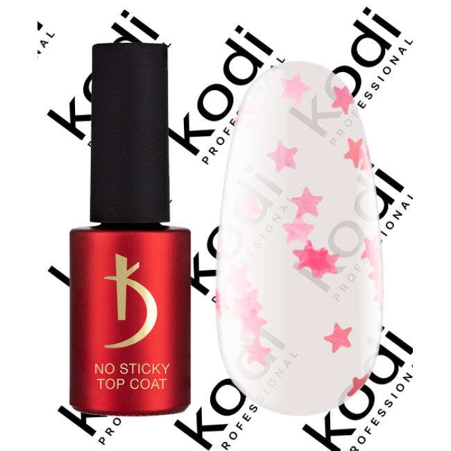 No Sticky Top Coat Kodi professional Art 19, 7 ml - Kodi Professional