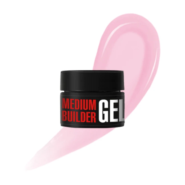 Моделирующий гель Medium Builder Gel 10, 13 г (оттенок: Lilac-Pink) - Kodi Professional