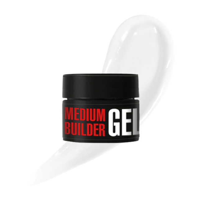 Моделирующий гель Medium Builder Gel 01, 30 г (оттенок: Milk) - Kodi Professional