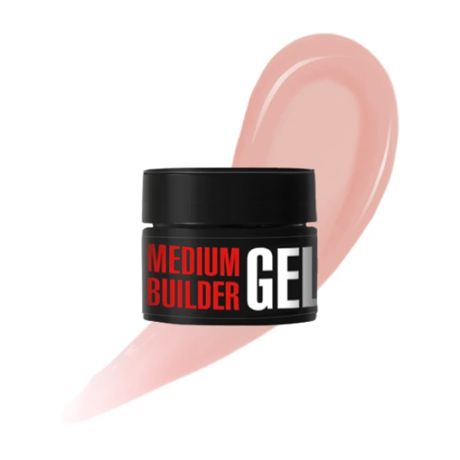 Моделирующий гель Medium Builder Gel 03, 30 г (оттенок: Light beige) Моделирующий гель Medium Builder Gel 03, 30 г (оттенок: Light beige) - Kodi Professional