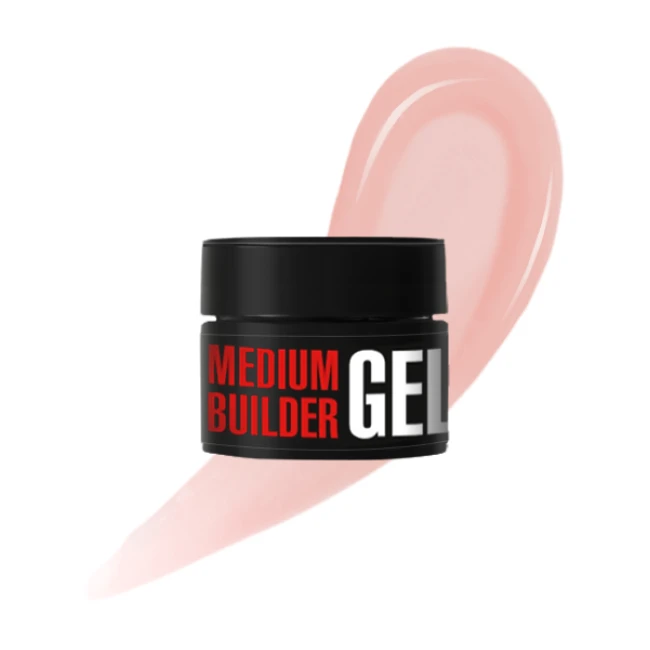 Medium Builder Gel 06, 30 g (shade: Light Apricot) Medium Builder Gel 06, 30 g (shade: Light Apricot) - Kodi Professional