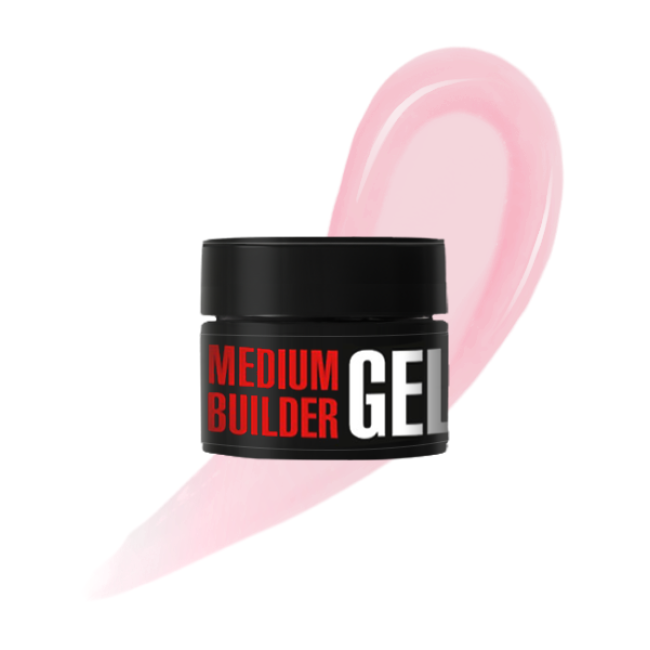 Моделирующий гель Medium Builder Gel 07, 30 г (оттенок: Milky Pink) - Kodi Professional