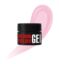 Моделирующий гель Medium Builder Gel 10, 30 г (оттенок: Lilac-Pink)