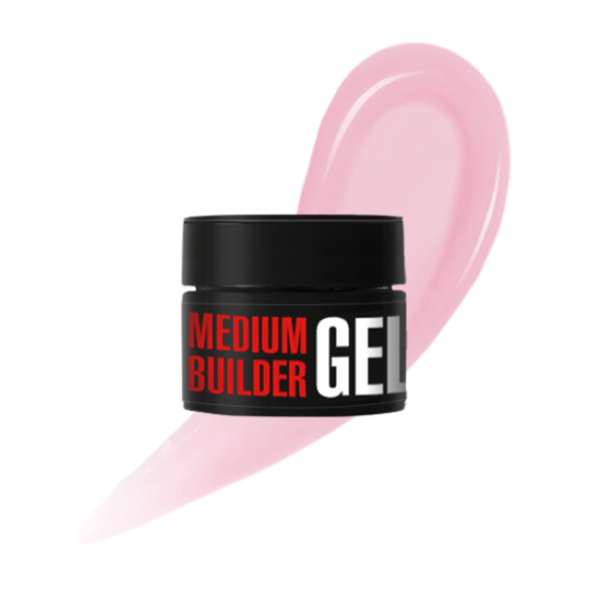 Medium Builder Gel 12, 30 g (shade: Light Lilac) - Kodi Professional