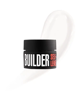 Builder self-level gel, 30 g (shade Milk)