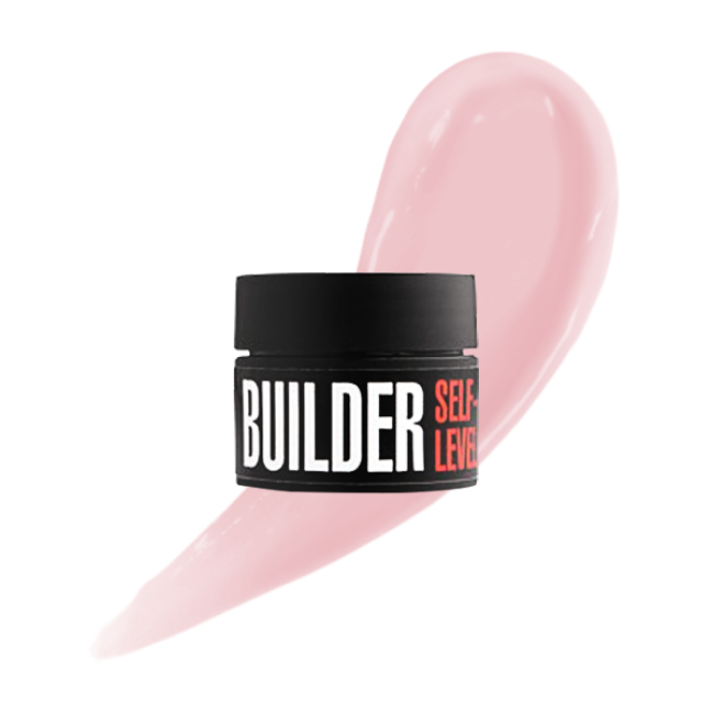 Моделирующий самовыравнивающийся гель Builder self-level gel, 13 г (оттенок Misty Rose) - Kodi Professional