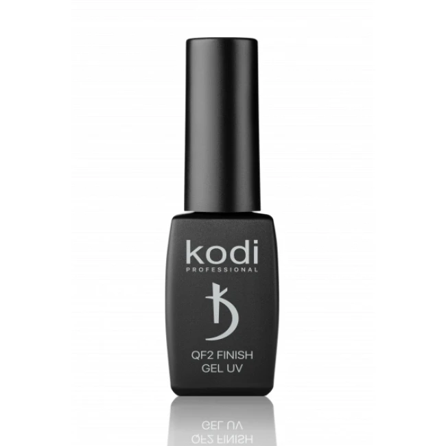 QF2 Finishing Gel UV without dispersion layer (liquid glass) for acrylic, 8ml - Kodi Professional