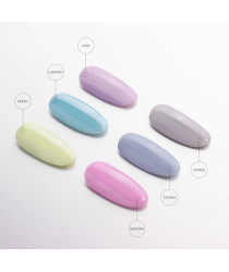 Цветное базовое покрытие для гель-лака Color Rubber base gel, Mist, 8мл