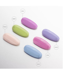 Цветное базовое покрытие для гель-лака Color Rubber base gel, Pink, 8мл