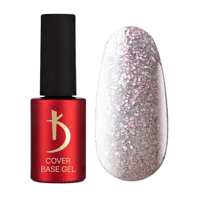 Reflective base coat for gel polish Crystal Drops 03, 7 ml Reflective base coat for gel polish Crystal Drops 03, 7 ml - Kodi Professional