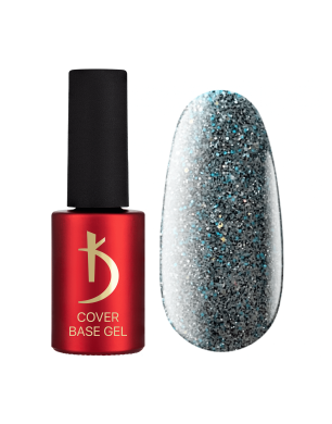 Reflective base coat for gel polish Crystal Drops 08, 7 ml