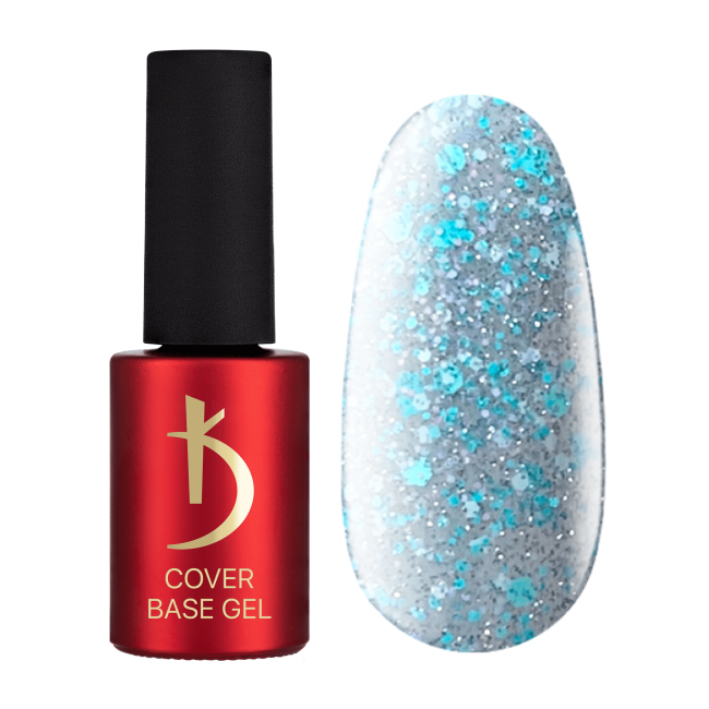 Reflective base coat for gel polish Crystal Drops 11, 7 ml - Kodi Professional