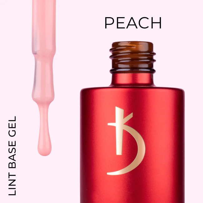 Lint base gel "Peach", 15 ml - Kodi Professional