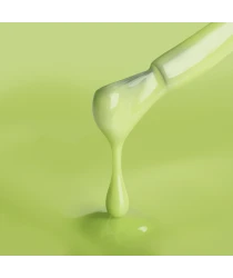 Цветное базовое покрытие для гель-лака Color Rubber base gel, Green, 8мл