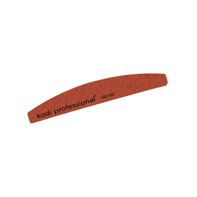 Nail File Half-Brown 100/180 - Kodi Professional