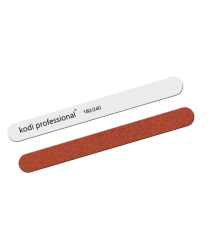 Nail File Straight White / Brown 180/240