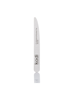 Wedge-Shaped Nail File 180/180 grit, color: gray