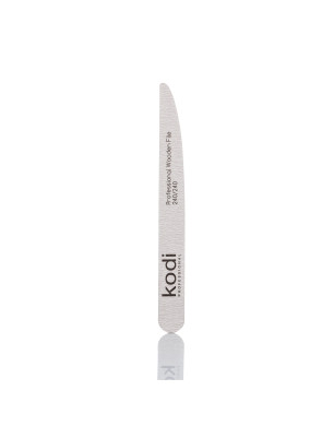 Wedge-Shaped Nail File 240/240 grit, color: gray