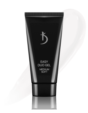 Профессиональная акрилово-гелевая система Easy Duo Gel Medium Soft Clear, 30 г