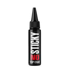 No Sticky Top Coat for Gel Polish without Dispersive Layer, 30 ml