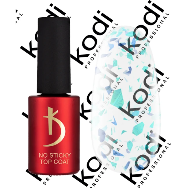 Top coating for gel polish without a sticky layer "Art" No. 07, 7 ml Top coating for gel polish without a sticky layer "Art" No. 07, 7 ml - Kodi Professional