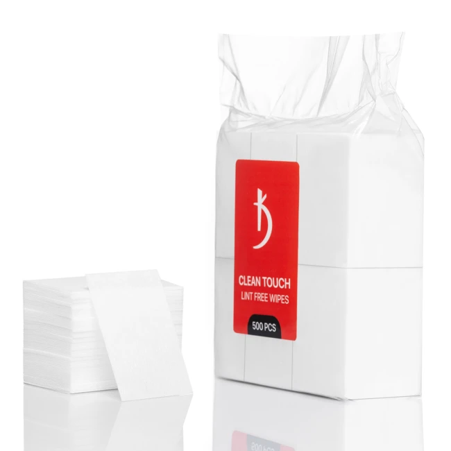 Сухие безворсовые салфетки Clean Touch Lint free Wipes (500 шт./уп). - Kodi Professional