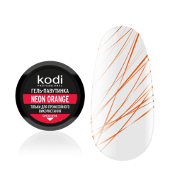 Гель-паутинка для ногтей Spider gel Kodi Professional Neon Orange, 4 мл