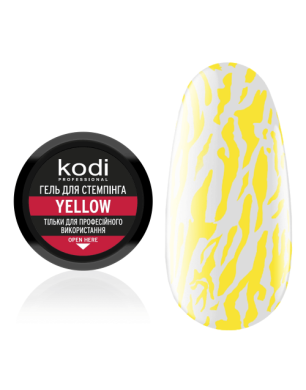 Stamping Gel Yellow, 4 ml