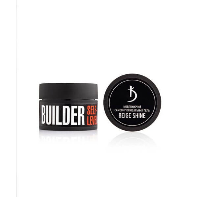 Моделирующий самовыравнивающийся гель Builder self-level gel, 13 г (оттенок: Beige Shine) - Kodi Professional