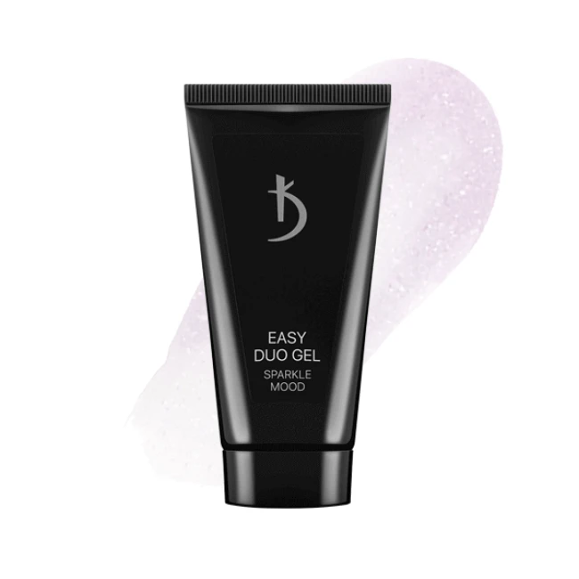 Professional acrylic-gel system Easy Duo Gel “Sparkle mood” № 07, 30 g - Kodi Professional