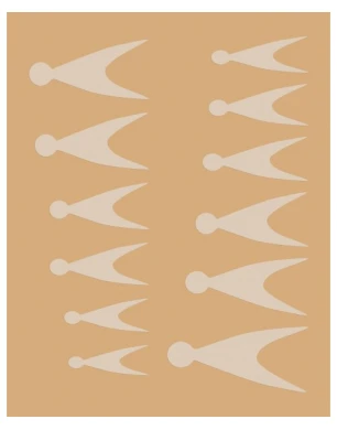 Moldі - Stencils for French manicure on top forms (12 pcs/set)
