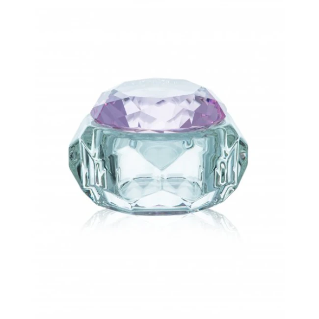Glass bowl with pink lid, 30 ml - Kodi Professional