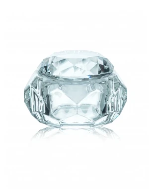 Glass bowl with clear lid, 30 ml