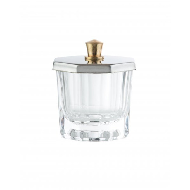 Glass bowl with metal lid, 10 ml - Kodi Professional