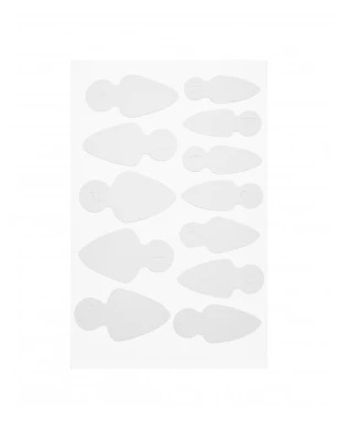 Mold Short Stiletto - Stencils for French manicure on top forms  (12 pcs/set)