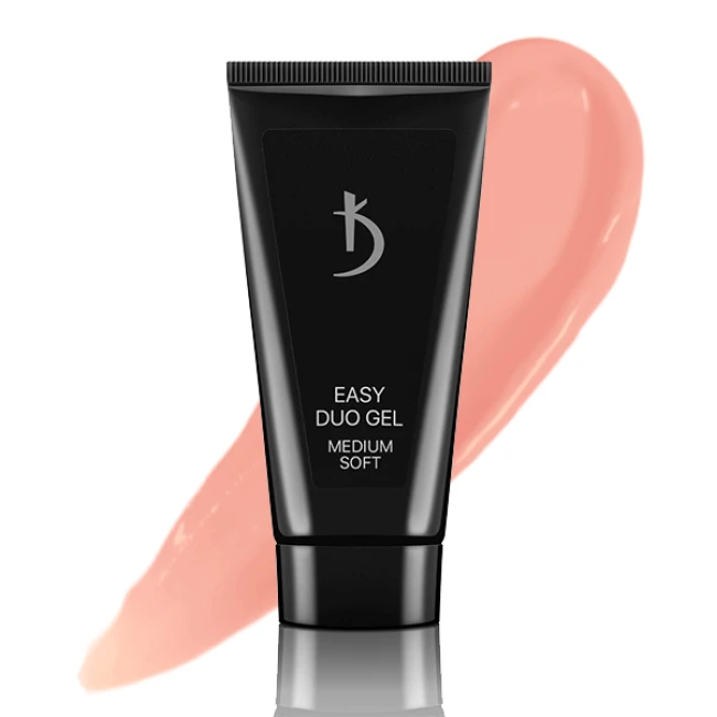 Professional acrylic gel system Easy duo gel Medium Soft Art №09, 60 g - Kodi Professional