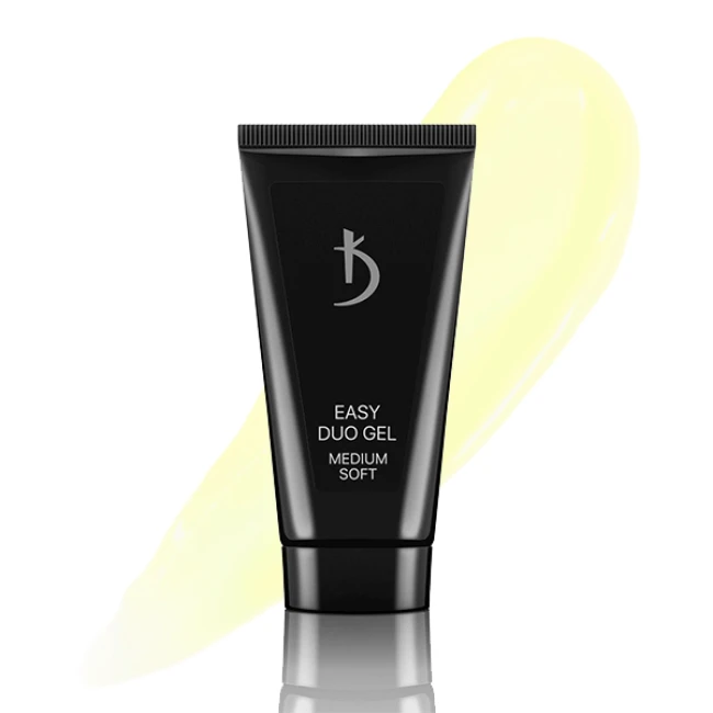 Professional acrylic gel system Easy duo gel Medium Soft Art №19, 30 g - Kodi Professional