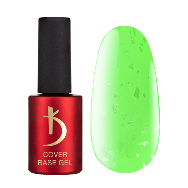 Cover Base Gel Neon Flake № 04, 7 ml - Kodi Professional