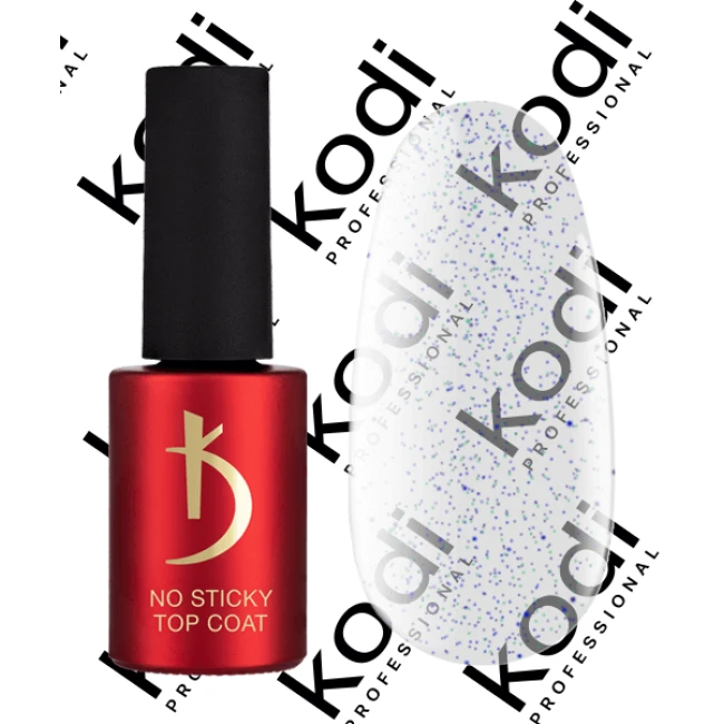 Верхнее покрытие для гель-лака без дисперсионного слоя, 7 мл - ART 09, No Sticky Top Coat Kodi professional Верхнее покрытие для гель-лака без дисперсионного слоя, 7 мл - ART 09, No Sticky Top Coat Kodi professional - Kodi Professional