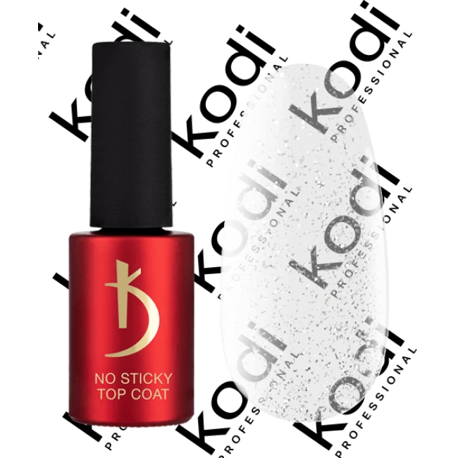 No Sticky Top Coat Kodi professional - ART 13, 7 ml No Sticky Top Coat Kodi professional - ART 13, 7 ml - Kodi Professional