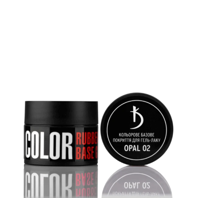 Цветное базовое покрытие для гель-лака Color base gel, Opal 02, 12 мл - Kodi Professional