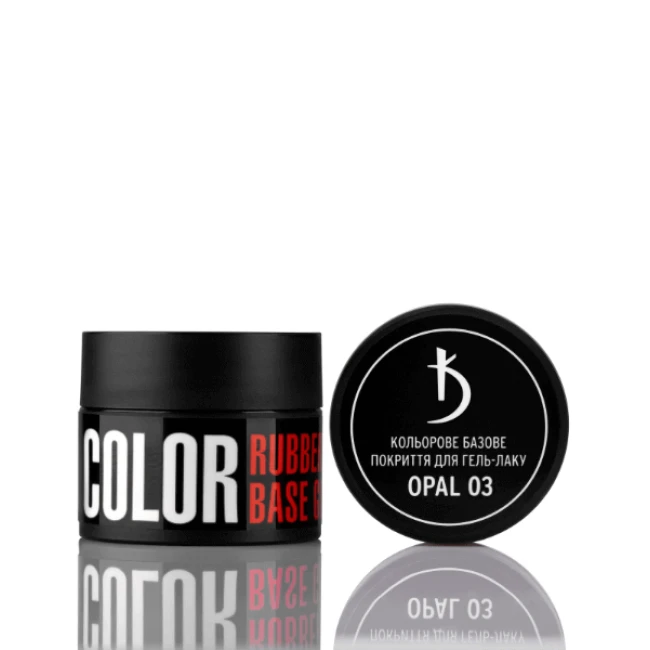 Цветное базовое покрытие для гель-лака Color base gel, Opal 03, 12 мл - Kodi Professional